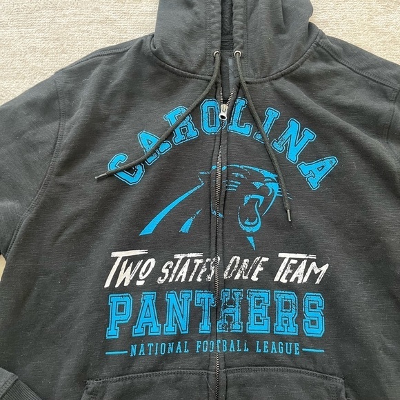 Men's NFL x Darius Rucker Collection by Fanatics Black Carolina Panthers Hoodie - Picture 3 of 7